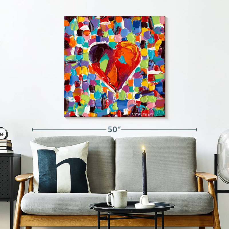 Hardie mosaïque cœur III, H 30 po x l 30 po
