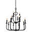 Kim 12 - Light Candle Style Tiered Chandelier-61176803
