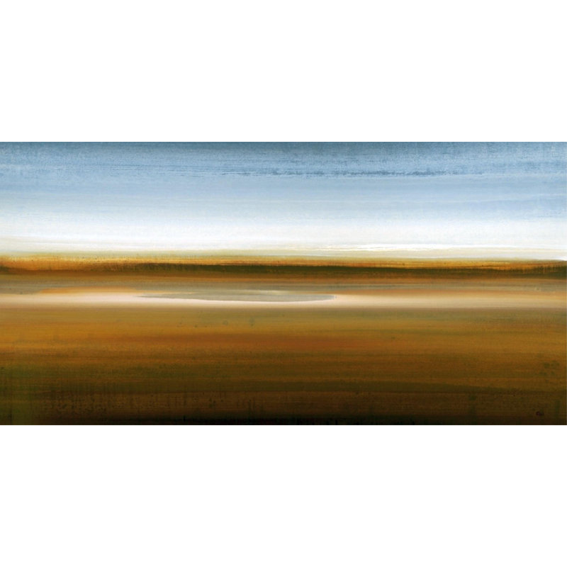 Mystère III par Chelsea Art Studio - impression, Image au pinceau gel, H 36 po x l 72 po x P 1,5 po