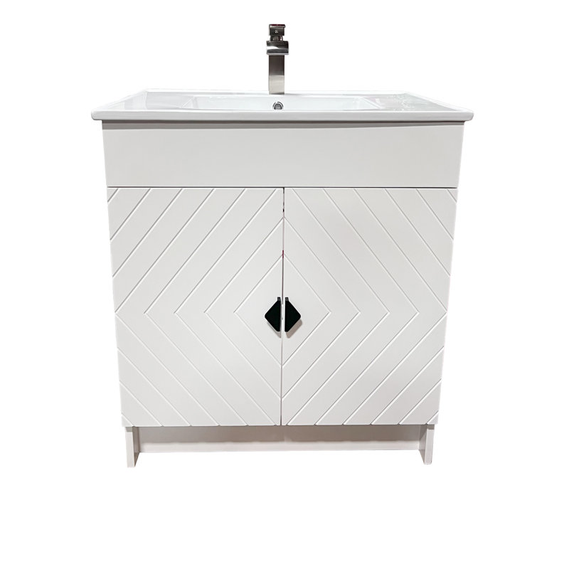 Ensemble de meuble-lavabo simple 31 "SmartFold