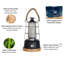 Orkney 26cm Battery Powered Integrated LED Color Changing Outdoor Lantern with Electric Candle-1078370593