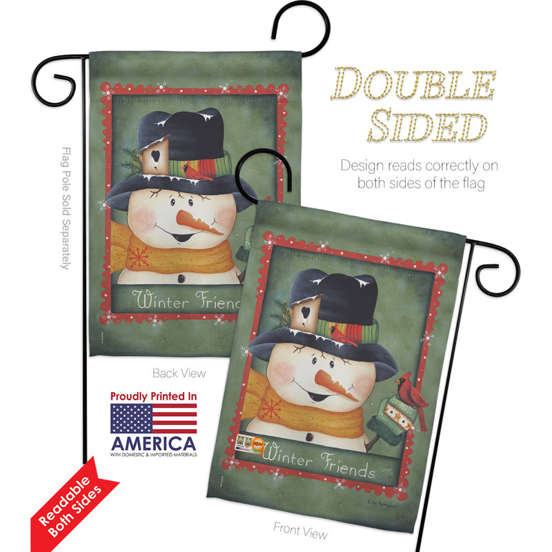 2 faces de polyester 19 x 13 po Ensemble de drapeaux