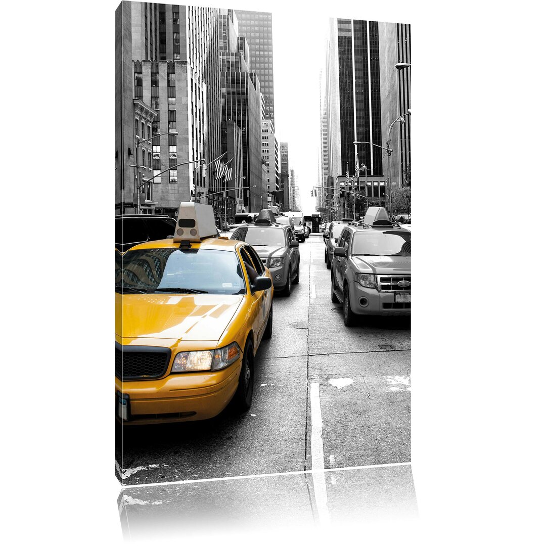 Leinwandbild Gelb-Taxi in New York