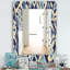 Miroir mural décoratif triangulaire colourfields 32-40100813