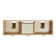 ARIEL Kelly 73 Double Sink Bathroom Vanity with Pure Quartz Top
