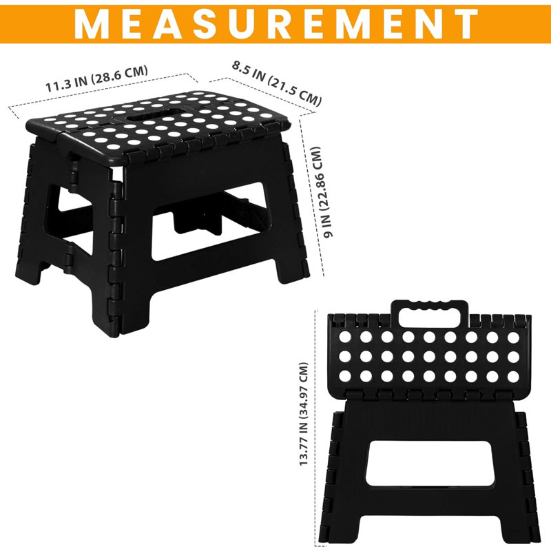 Tabouret d'appoint Alisande, Noir
