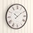 Valerie Round Metal Farmhouse Wall Clock