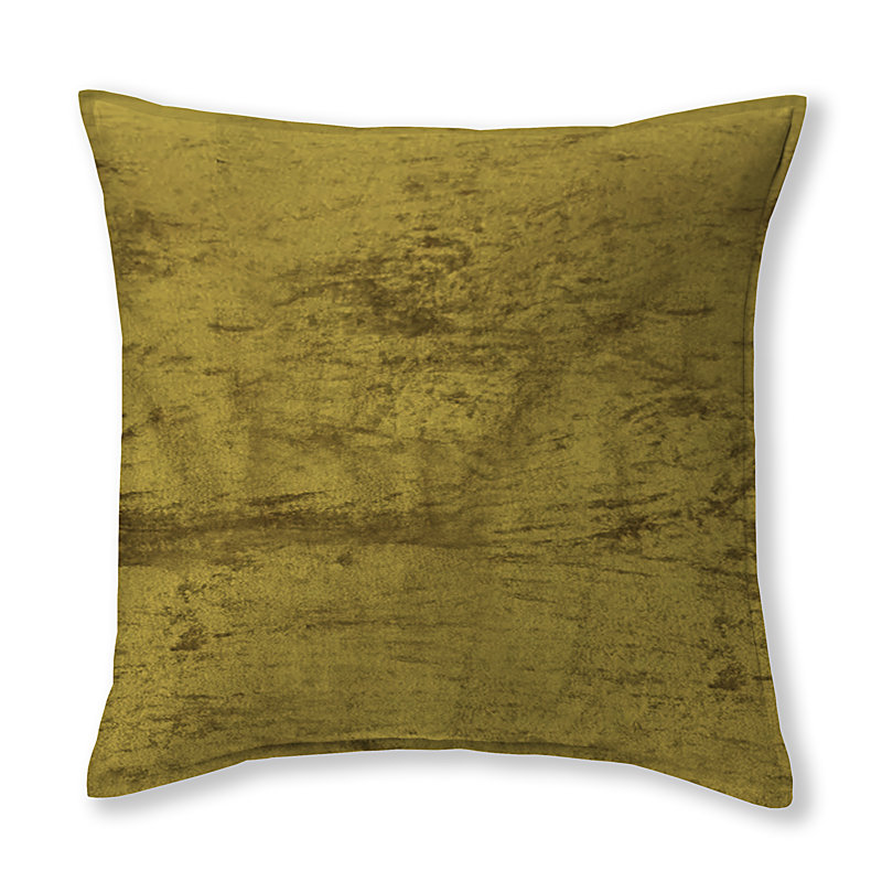 Square Pillow Cover & Insert, Sulphur, 24" x 24"