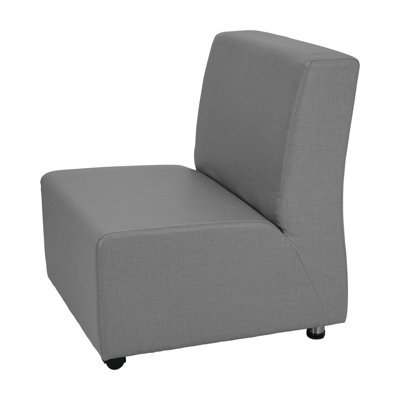 Fauteuil mobile rembourré Pro Series - noir
