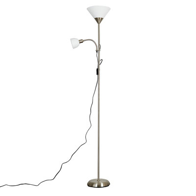 Hatton 176cm Torchiere Floor Lamp