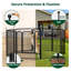 Parc pour animal de compagnie 40 po avec 8 panneaux 40 po-100695924