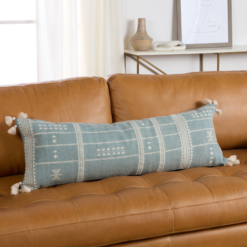 Housse de coussin rectangulaire 100% coton Puebla, Housse de coussin seulement - sans coussin