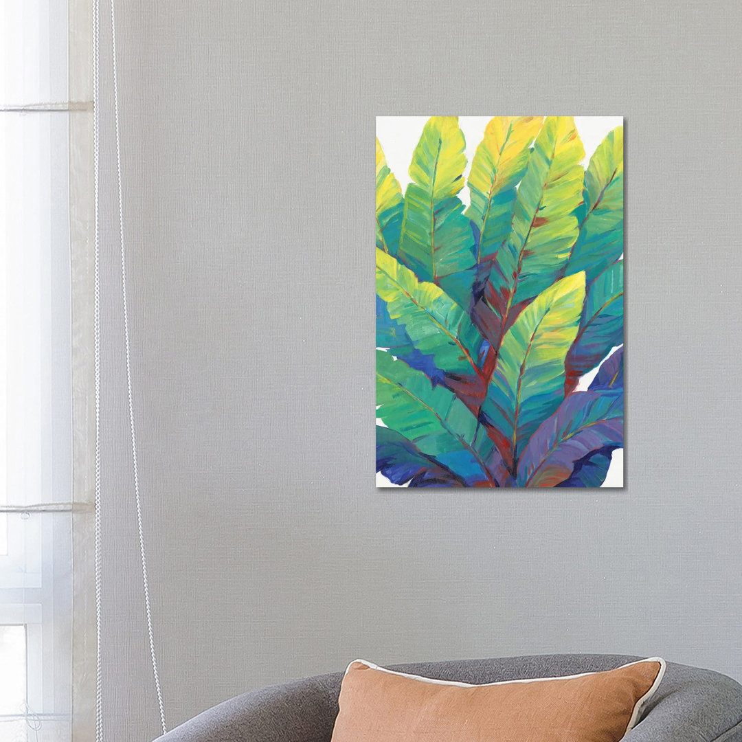 Sunlit Banana Leaves II von Tim OToole - Gallery-Wrapped Canvas Giclée on Canvas