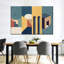 Structures abstraites sur toile-397532116