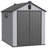 6*8Ft Plastic Storage Shed For Backyard Garden Big Spire Tool Storage