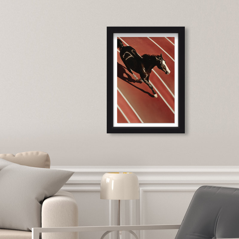 Velocity Vector Framed Graphic Art, 16.5"H x 11.5"W, Black Shadowbox