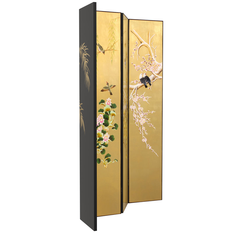 Paravent Seasons on Gold