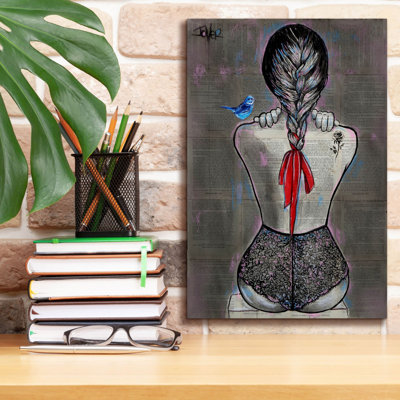 «The Wild Rose» par Loui Jover, art mural sur toile