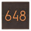 Square Modern Personalized 1-Line Wall Address Plaque-1896451970-1896451969