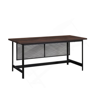 Bureau de table, finition brune