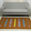 Tapis brun en laine tissé à la main Bise