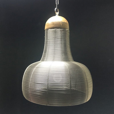 Cawthon 1 - Light Silver Cone Pendant