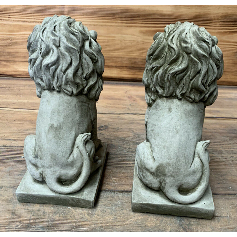 Sequence Animals Stone Garden Statue