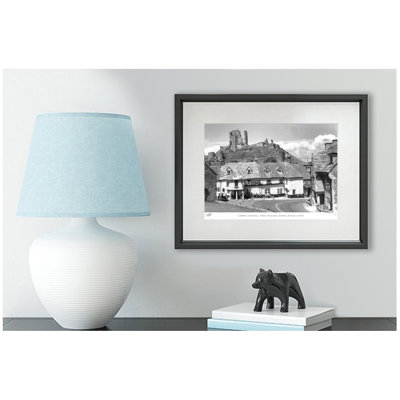 Corfe Castle, The Village And Castle C1955 by Francis Frith - Single Picture Frame Print