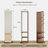 Coat rack with full-length mirror-1604683012