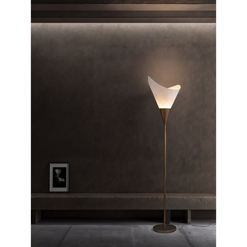 Lampe sur pied en papier DuPont Minimalist Modern