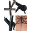 Parasol en porte-à-faux lumineux 9 pi 7 po Fernville-179571480