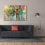 Nuage de fleurs par Silvia Vassileva - peinture sur toile tendue-591092467
