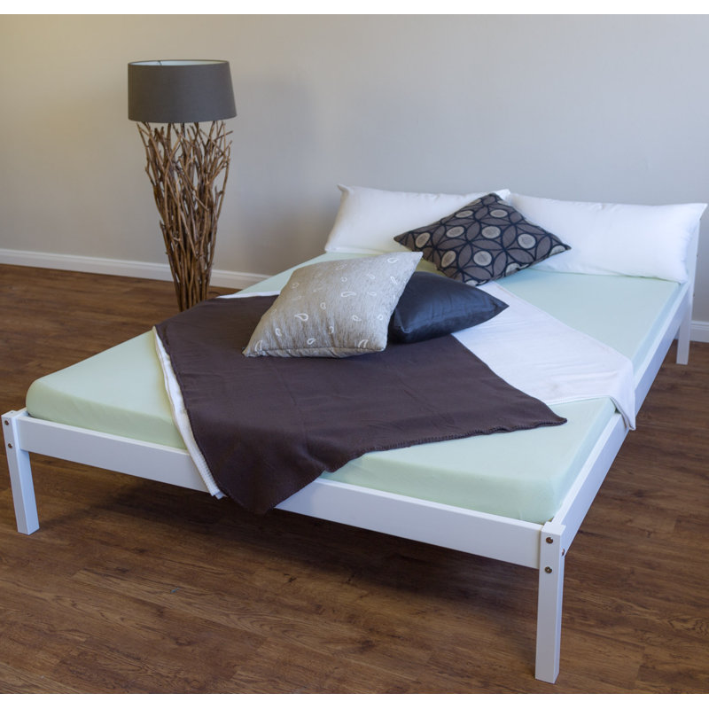 Ragland Open-Frame Bed, White