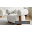 Fauteuil d'appoint Jace Boucle