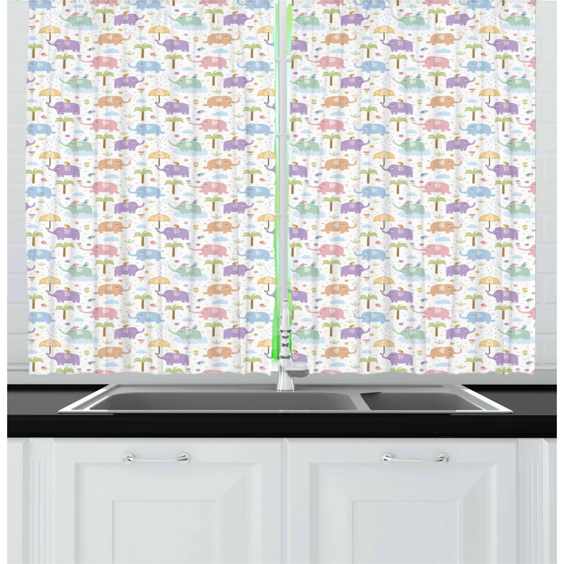 Tailored Kitchen Curtain