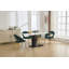 Comfortable Velvet Fabric Dining Chairs With Stylish Backrest And Sturdy Metal Legs For Various Rooms-992360590