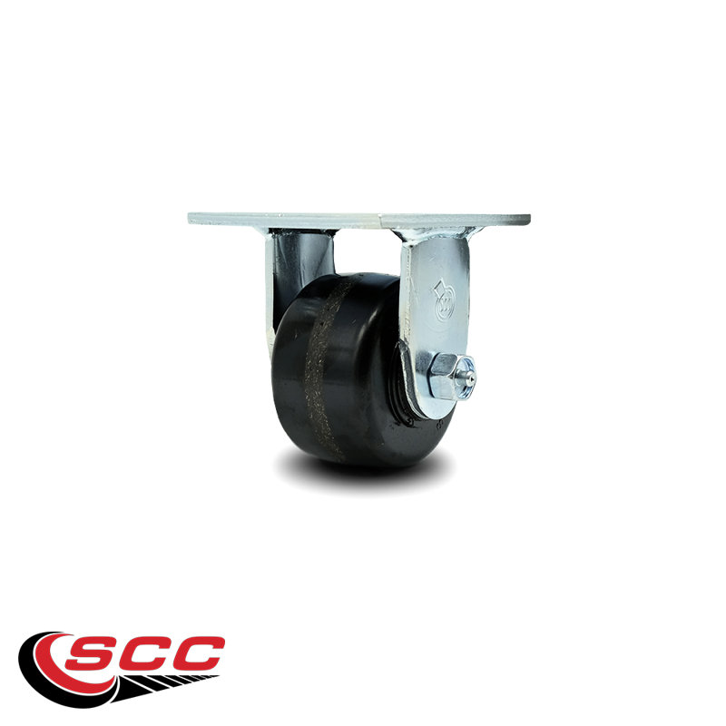 Phenolic Wheel Rigid Caster with Ball Bearing