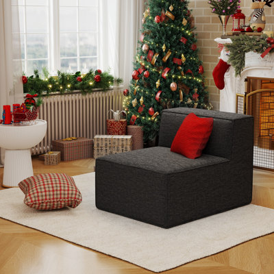 Comfy Cloud 30" Wide Sofa Corner Chair by Latitude Run