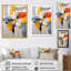Deconstructed Colorfields Minimal Abstract - Abstract Painting Wall Art Living Room-1140589159-1140589157