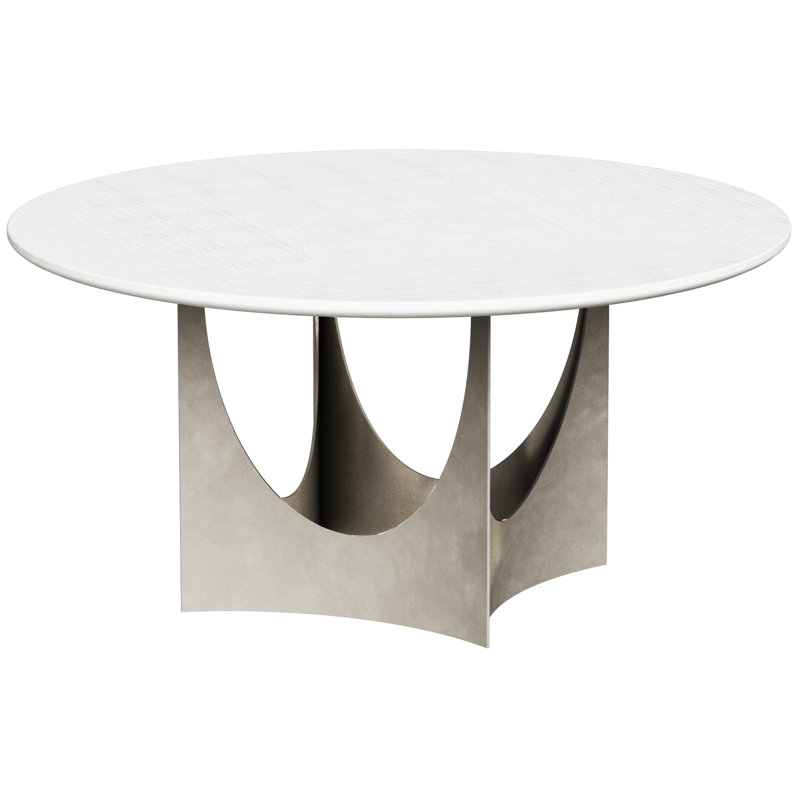 Table de salle à manger Splendor, H 29,5 po x L 60 po x l 60 po, Casablanca