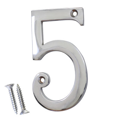 Numéro de maison 4 po