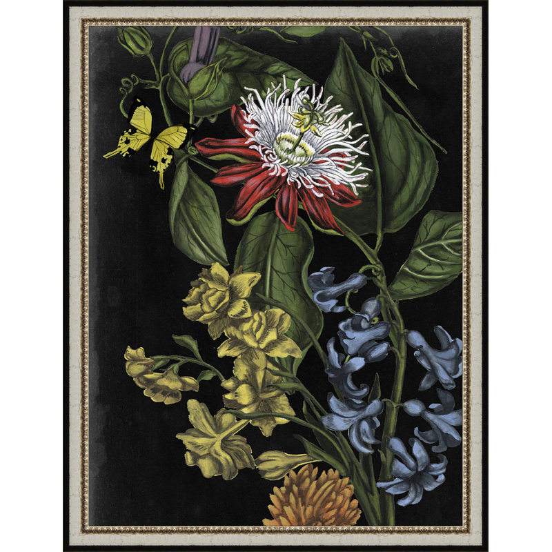" Dark Floral III "