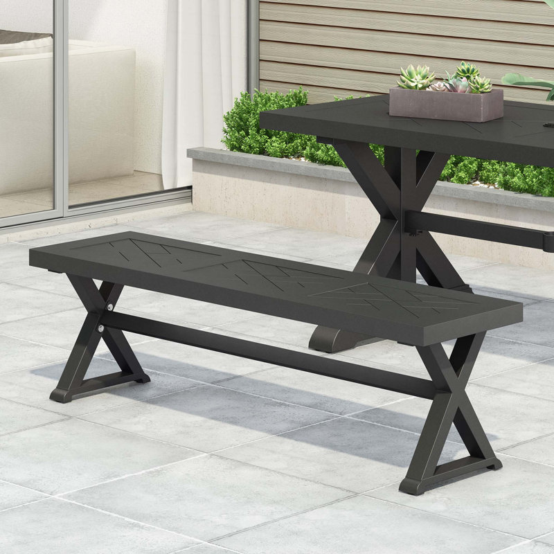 Banc de salle à manger d'extérieur