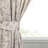 Finklea Floral Pattern Polyester Light Filtering/Room Darkening Rod Pocket Curtain Panels-567929274-552753787