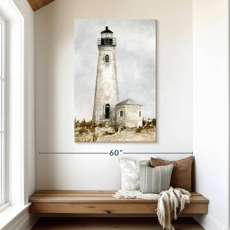 Lilie phare rustique I, H 48 po x l 32 po