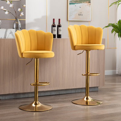 Ludka Swivel Adjustable Height Stool