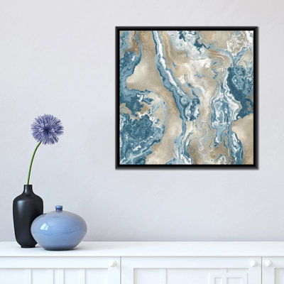 «Onyx Teal», impression sur toile