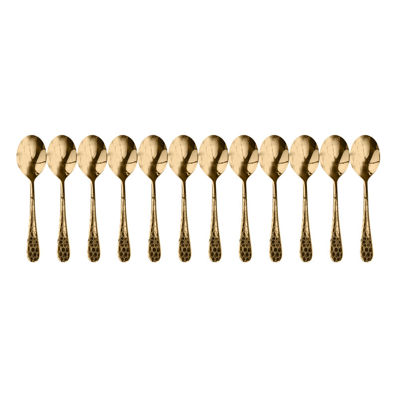 Cuillère Coccodrillo, Doré