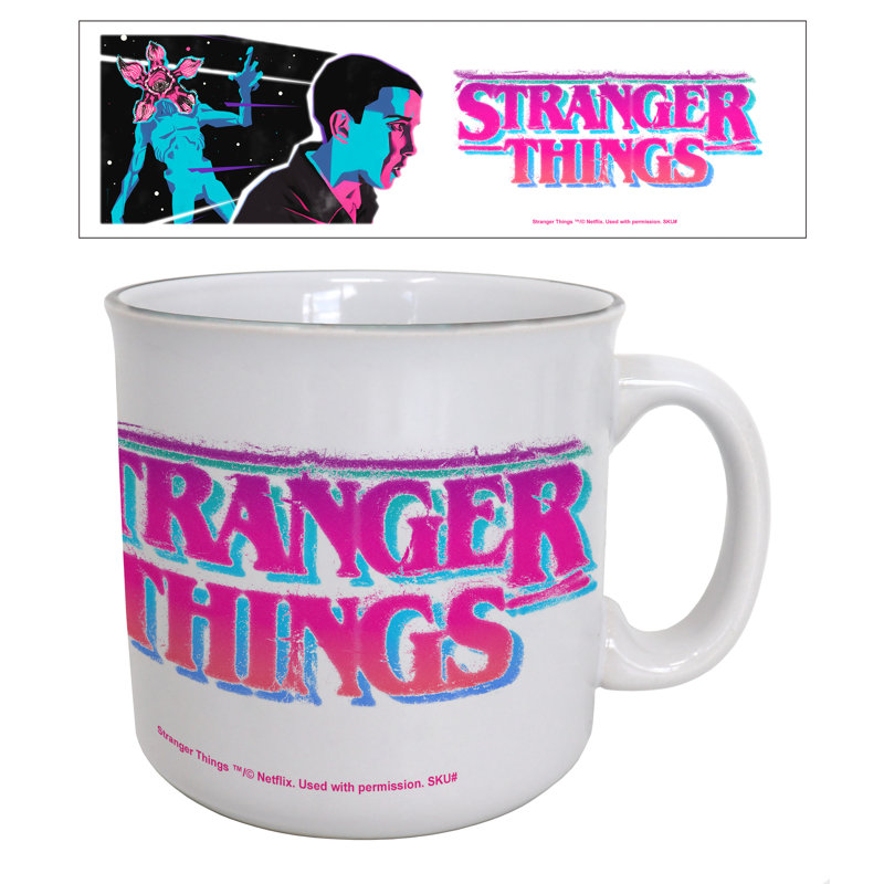 Stranger Things - Neon 11 20 oz Tasse de camping