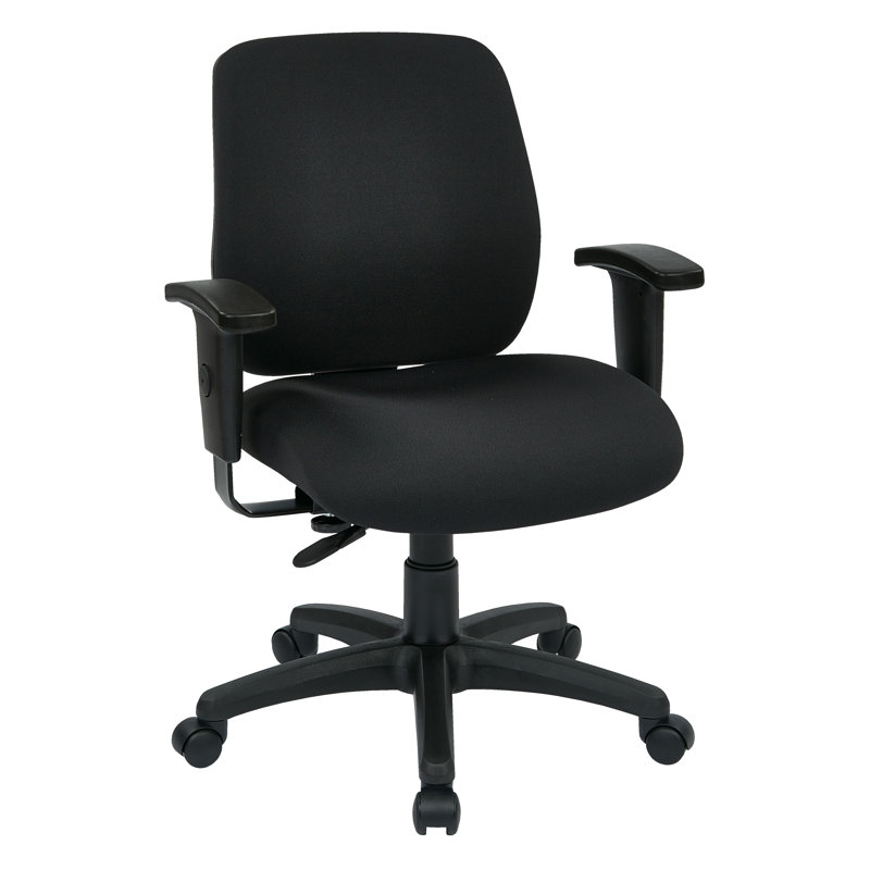 Chaise de travail Hathcock, SpringFlex - Charbon, Inclus